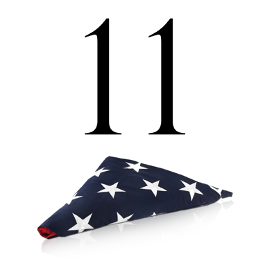 11 and Flag